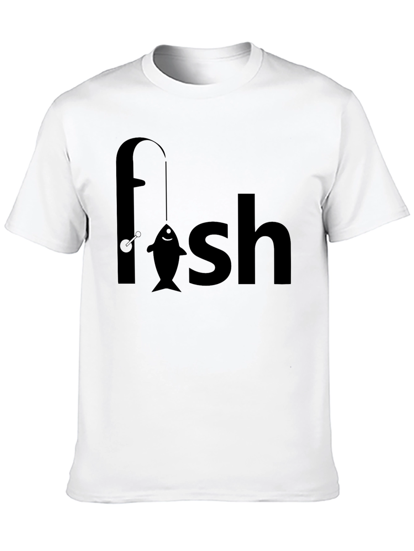 Fishing Rod Fish Pun Graphic T-Shirt