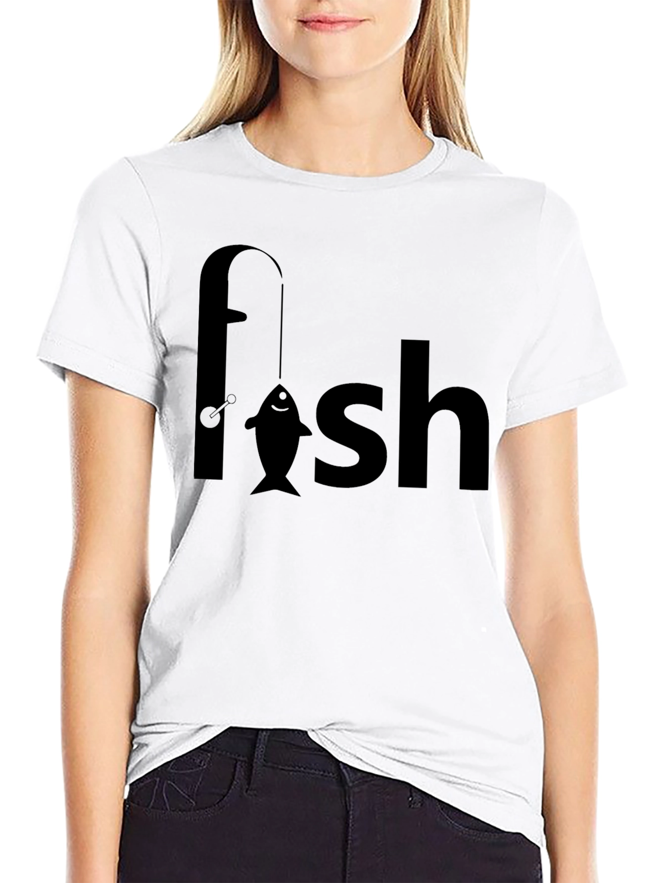 Fishing Rod Fish Pun Graphic T-Shirt