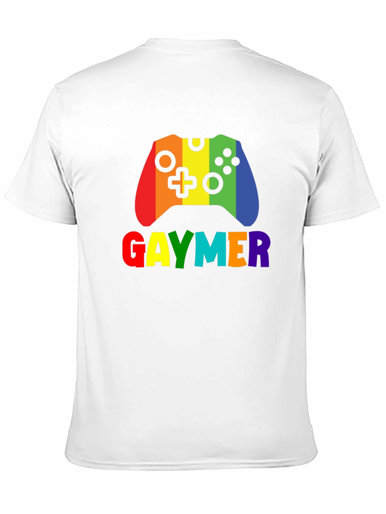 Gaymer Rainbow Graphic T-Shirt