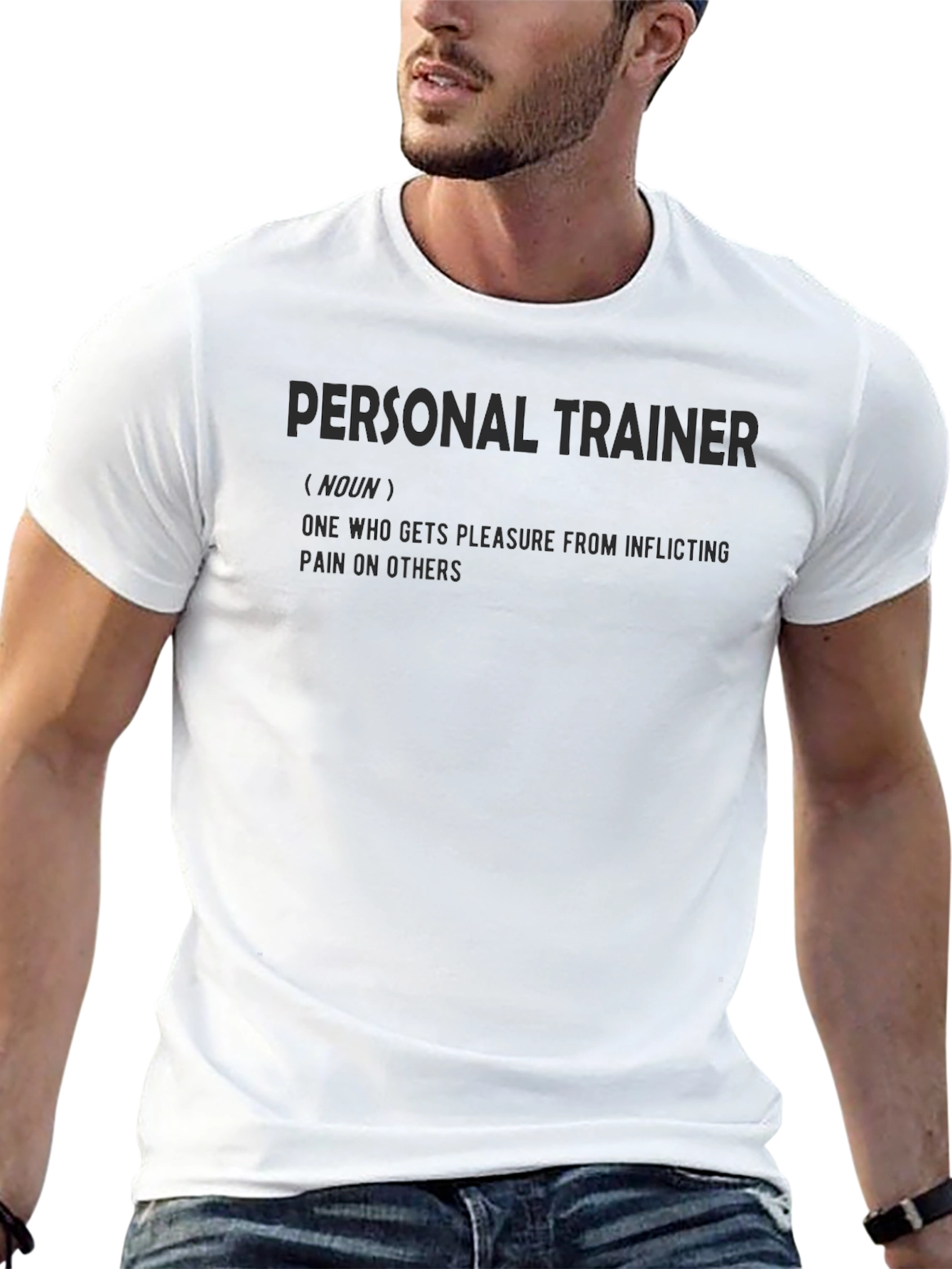 Personal Trainer Definition Black T-Shirt