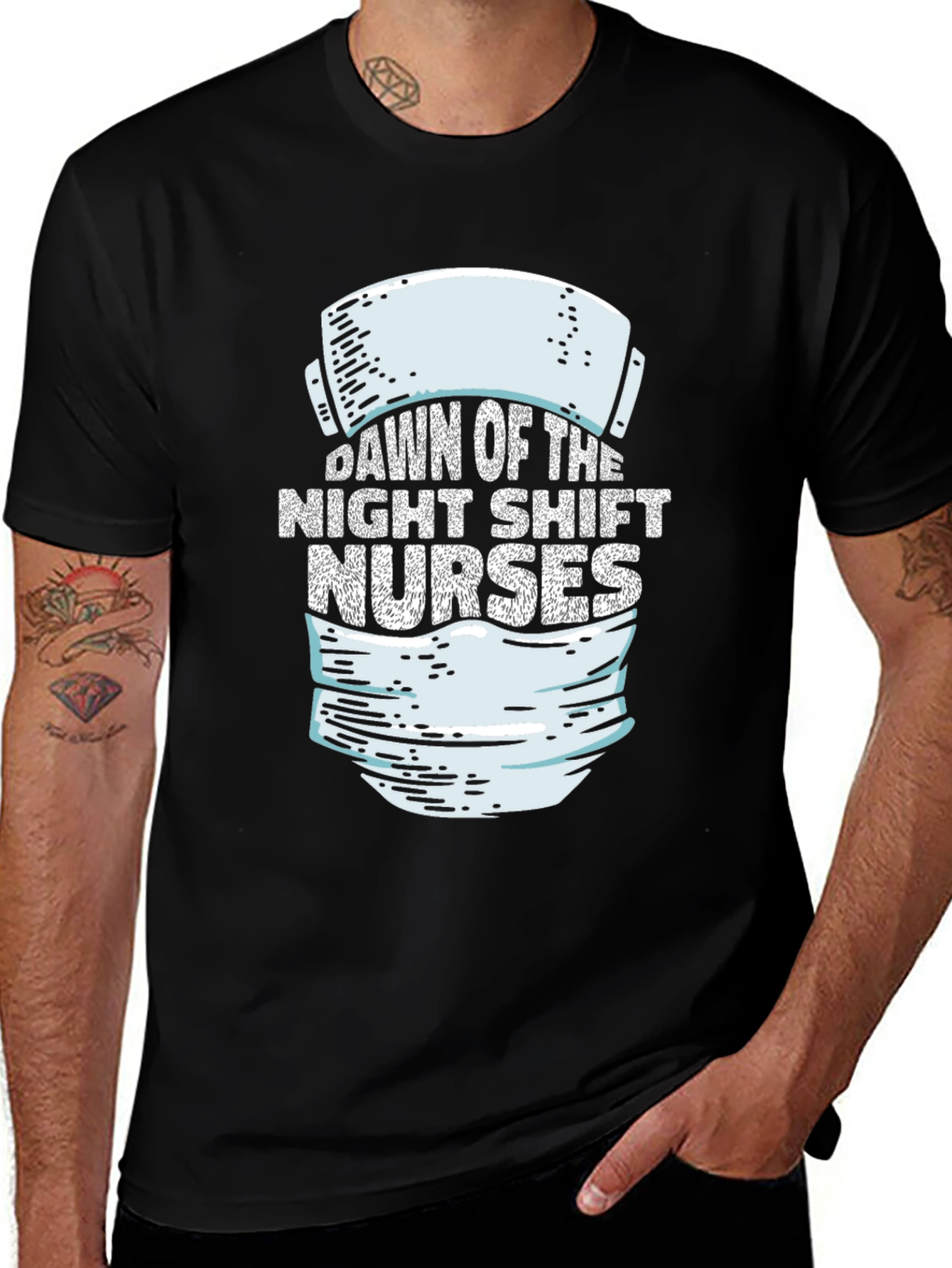 Night Shift Nurses T-Shirt - Dawn of the Night