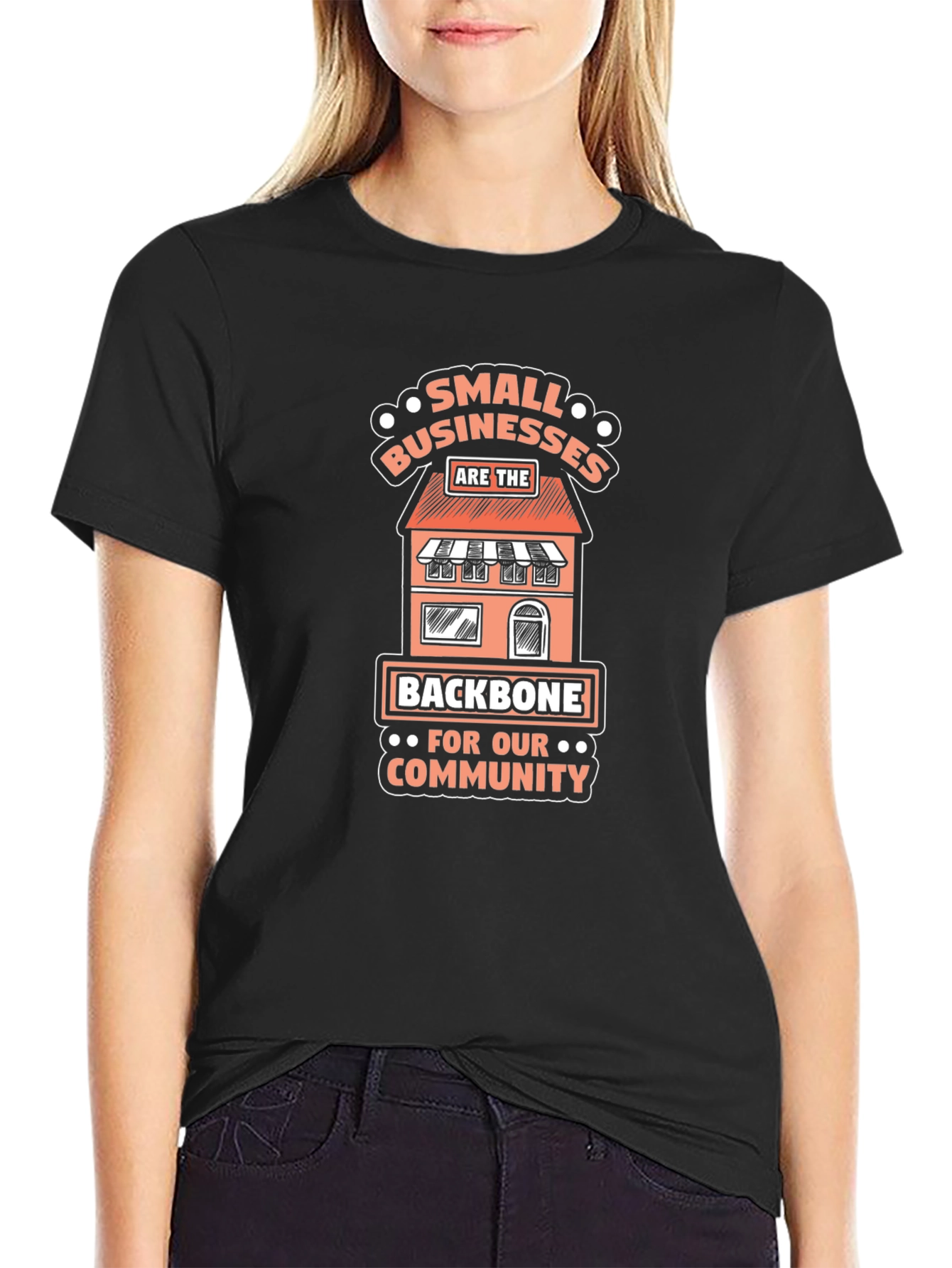 Small Business Backbone T-Shirt