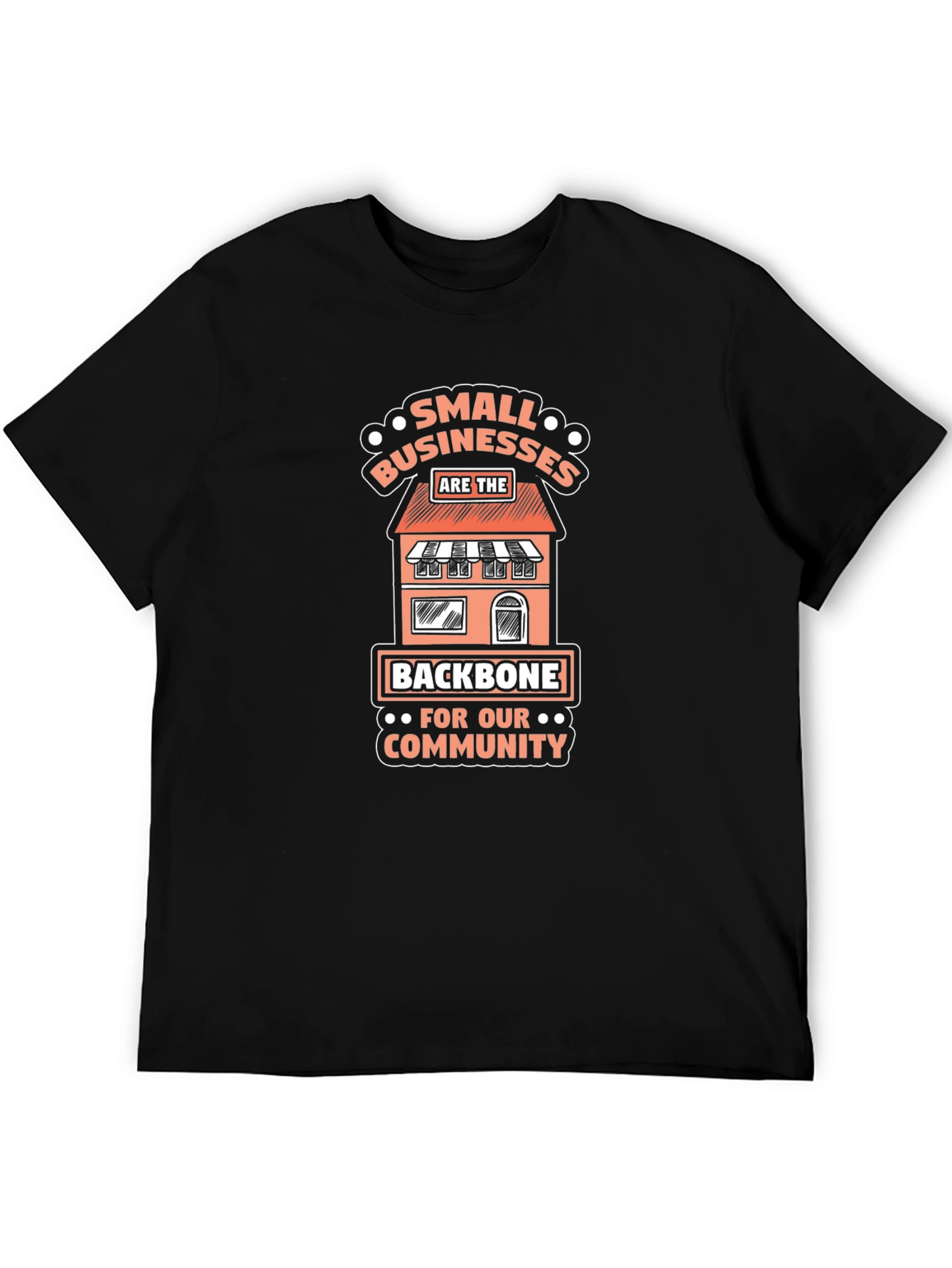 Small Business Backbone T-Shirt