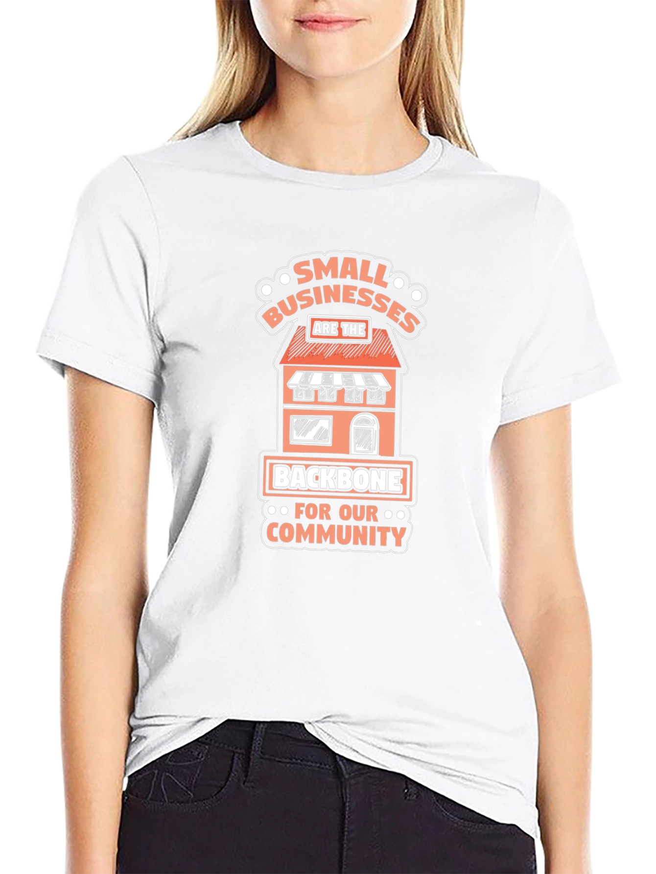 Small Business Backbone T-Shirt