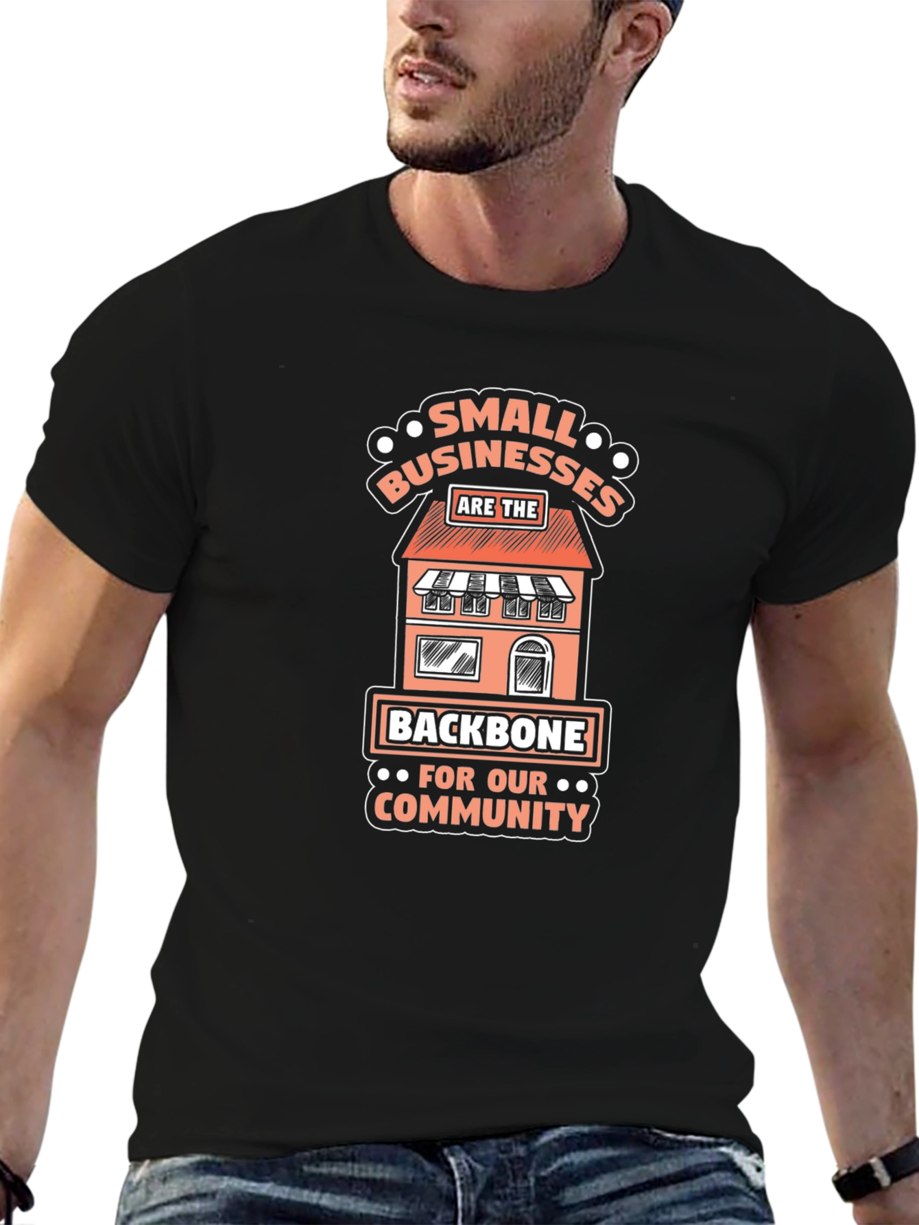 Small Business Backbone T-Shirt