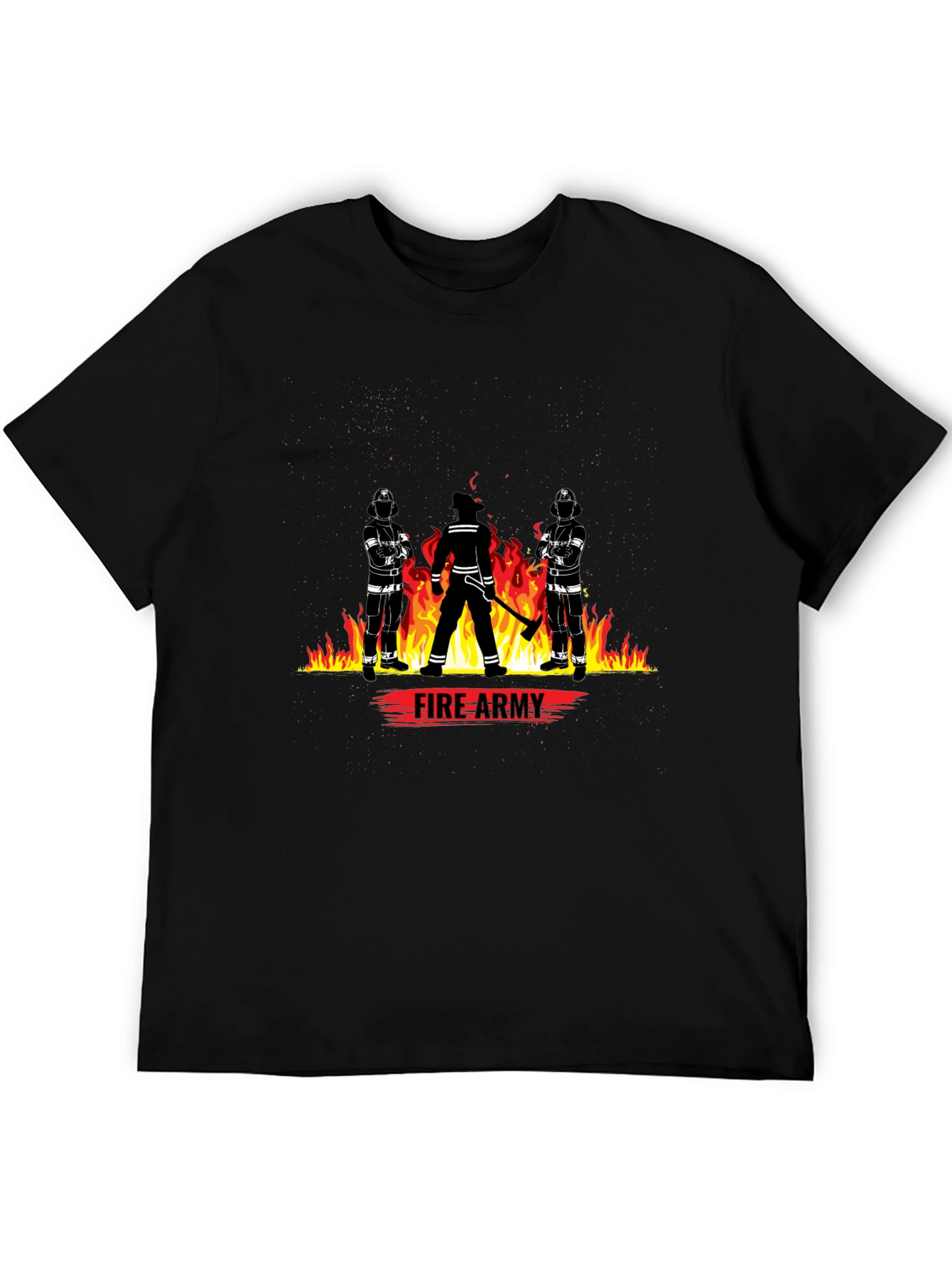 Fire Army Graphic T-Shirt