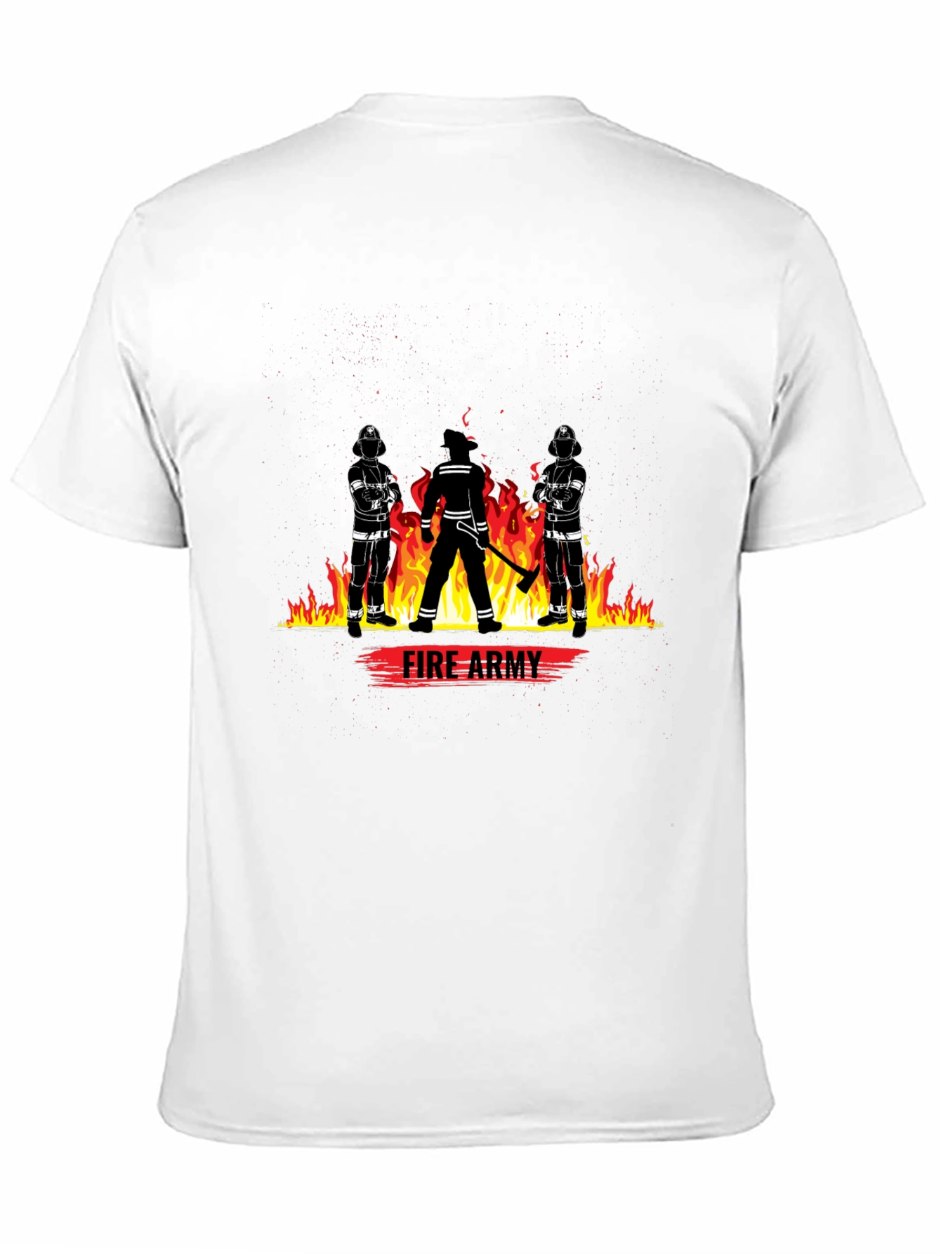 Fire Army Graphic T-Shirt