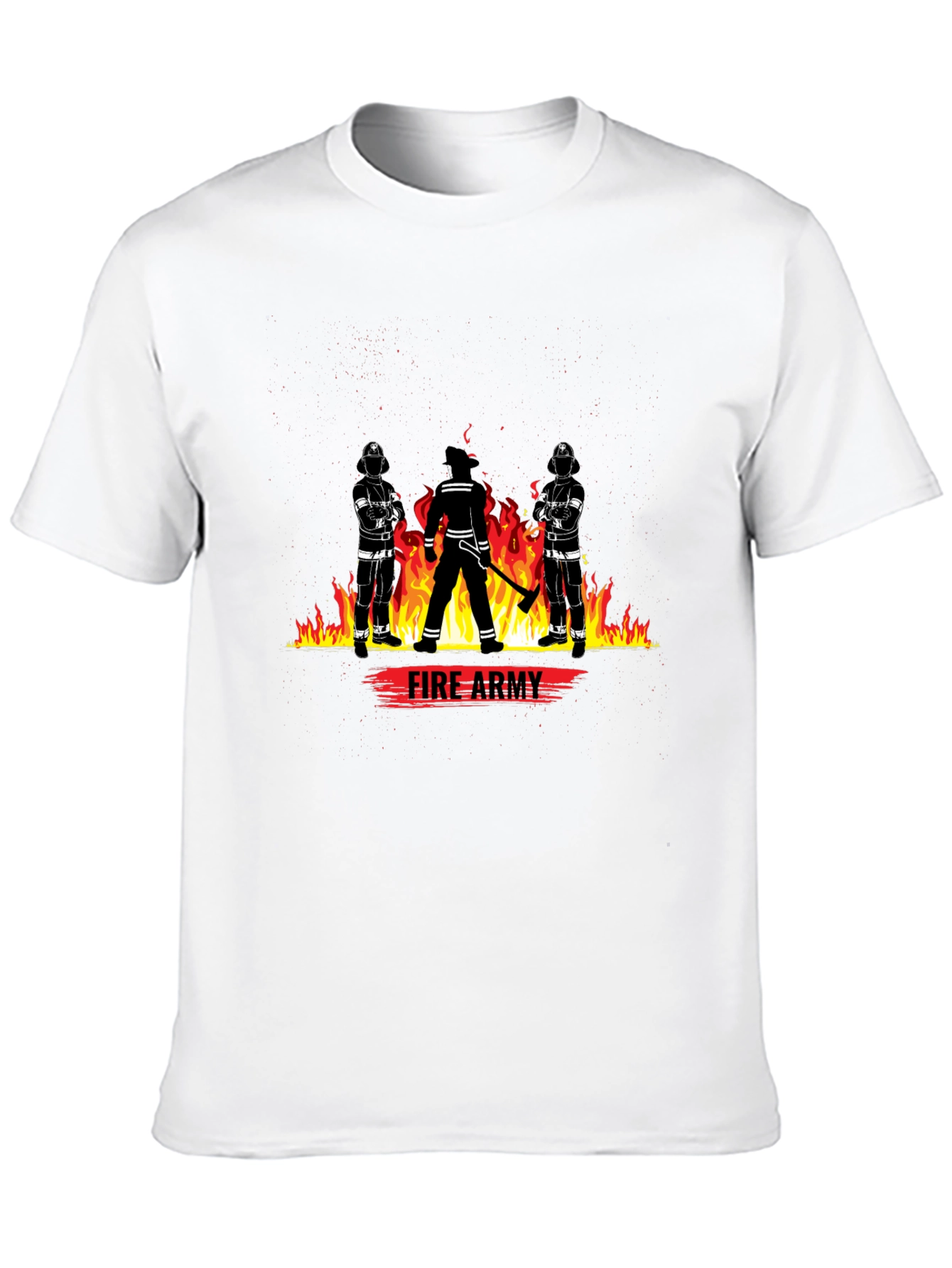 Fire Army Graphic T-Shirt
