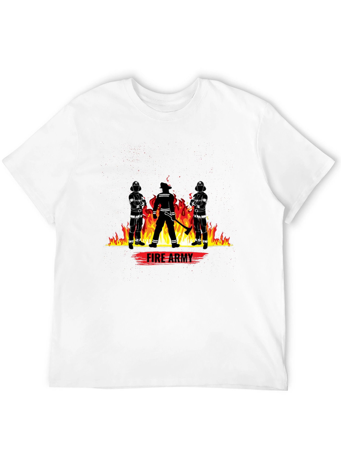 Fire Army Graphic T-Shirt