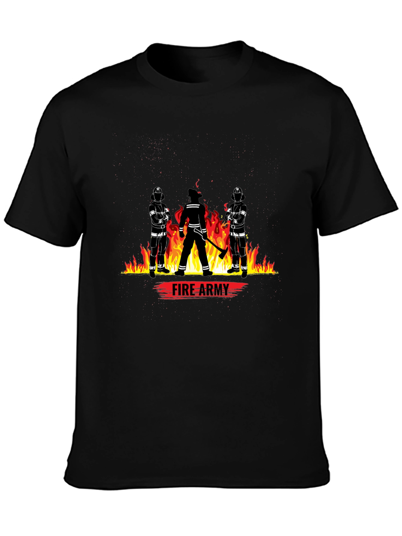 Fire Army Graphic T-Shirt