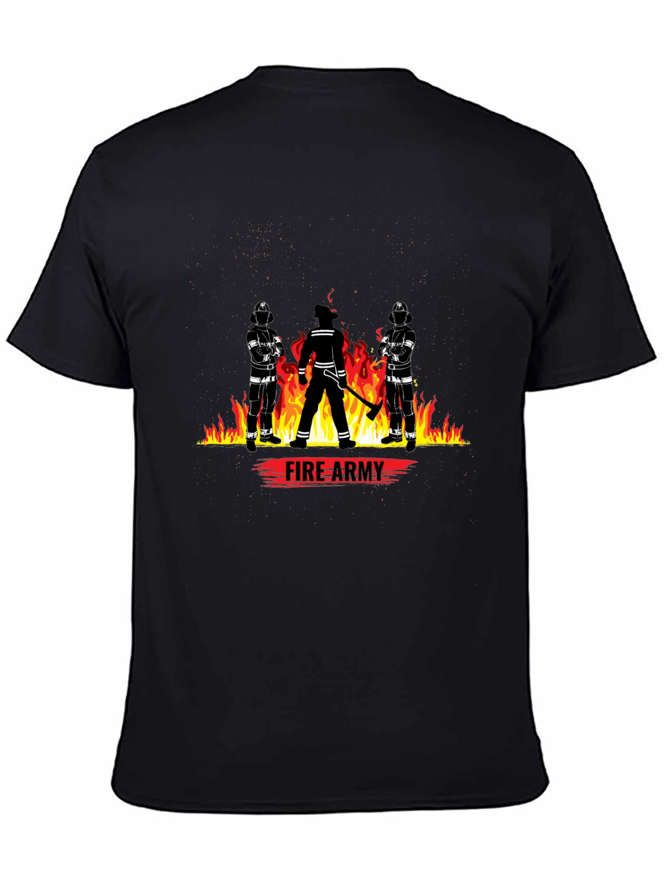 Fire Army Graphic T-Shirt