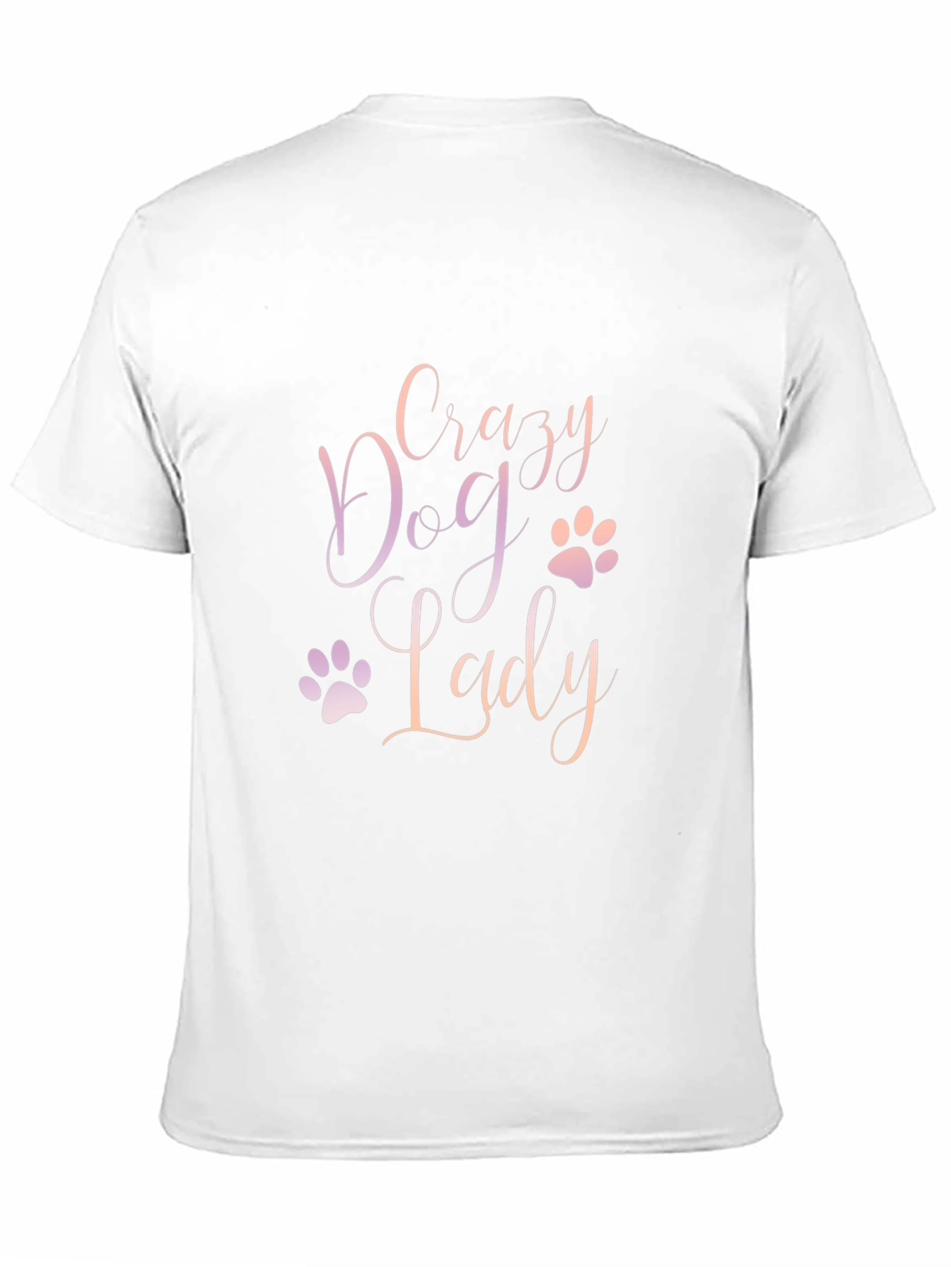 Crazy Dog Lady Black Tee