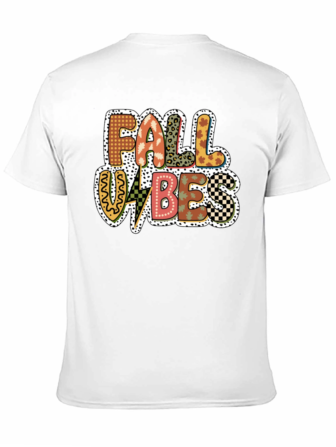 Fall Vibes Graphic Tee - Trendy Autumn Design