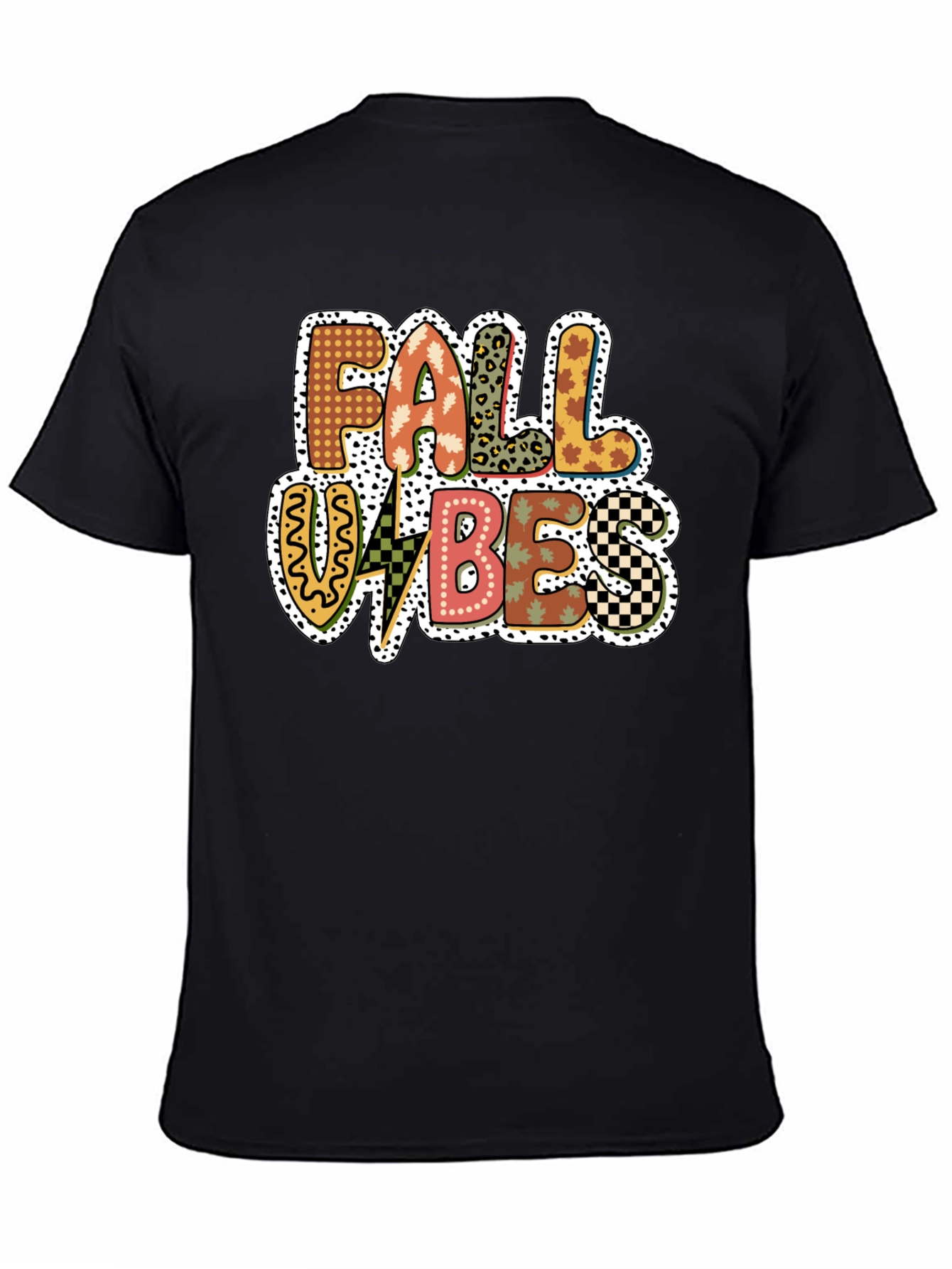 Fall Vibes Graphic Tee - Trendy Autumn Design
