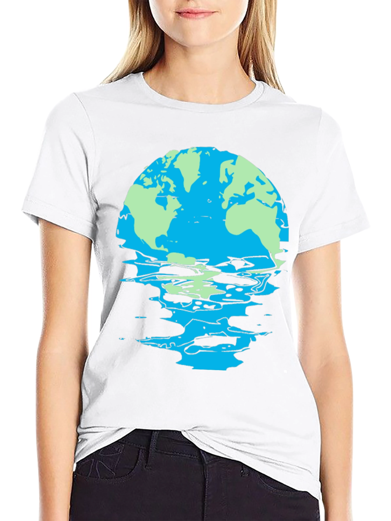 Earth Graphic Print Tee