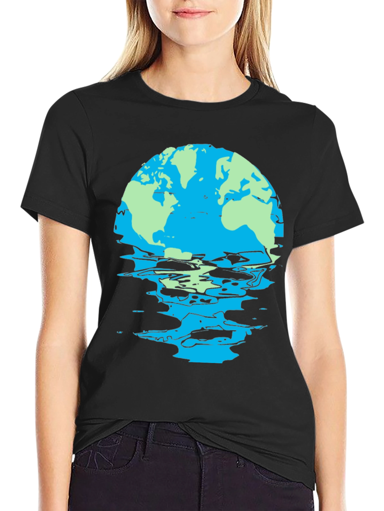 Earth Graphic Print Tee
