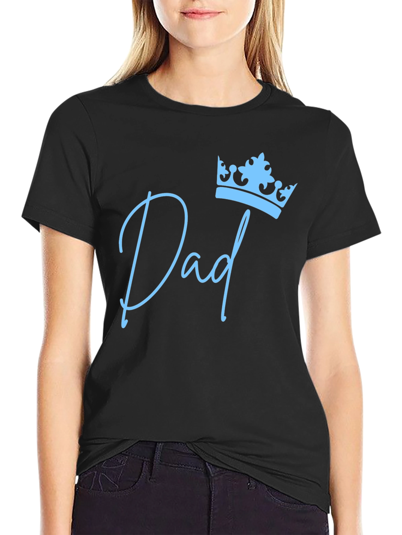 Dad King Crown Graphic Tee