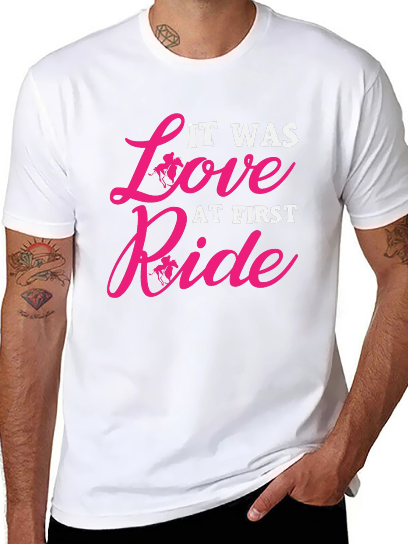 It Was Love At First Ride Graphic Tee