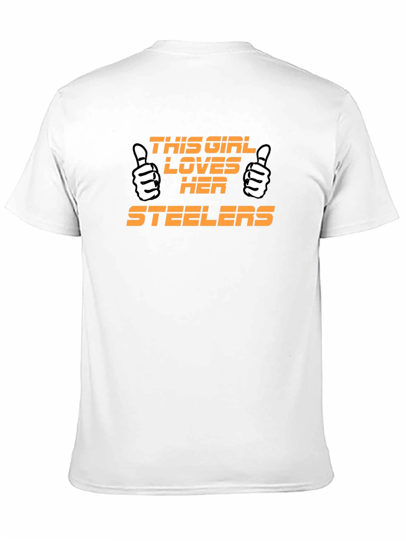 Steelers Fan T-Shirt - This Girl Loves Her Steelers