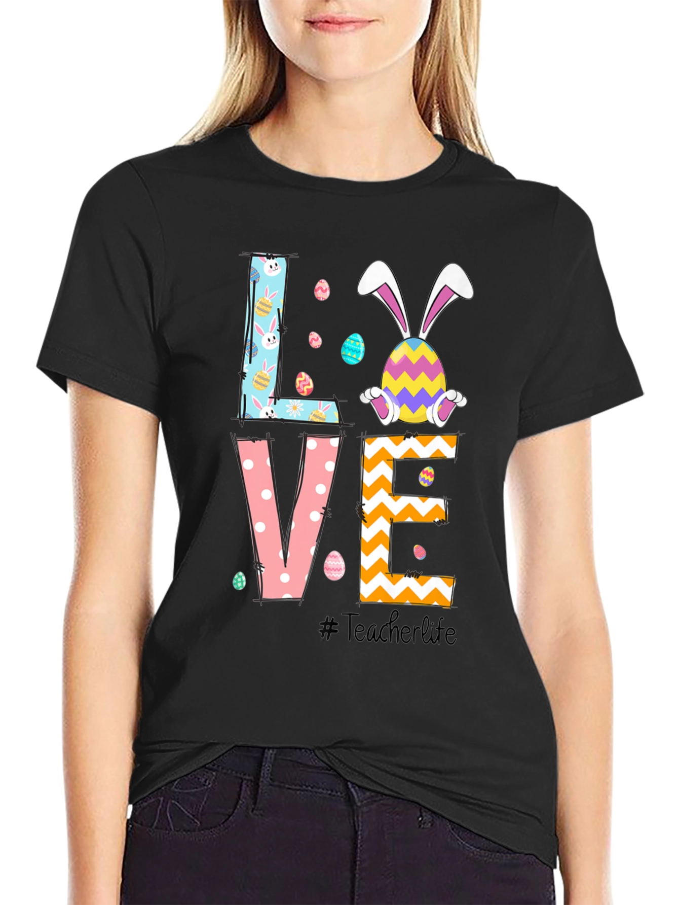 Easter LOVE T-Shirt - Teacher Life