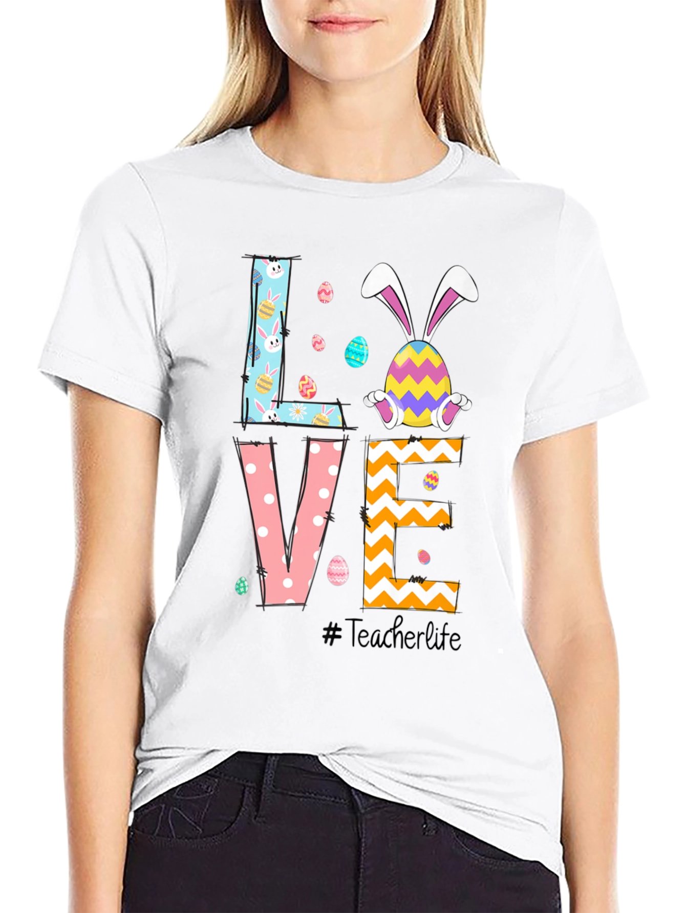 Easter LOVE T-Shirt - Teacher Life