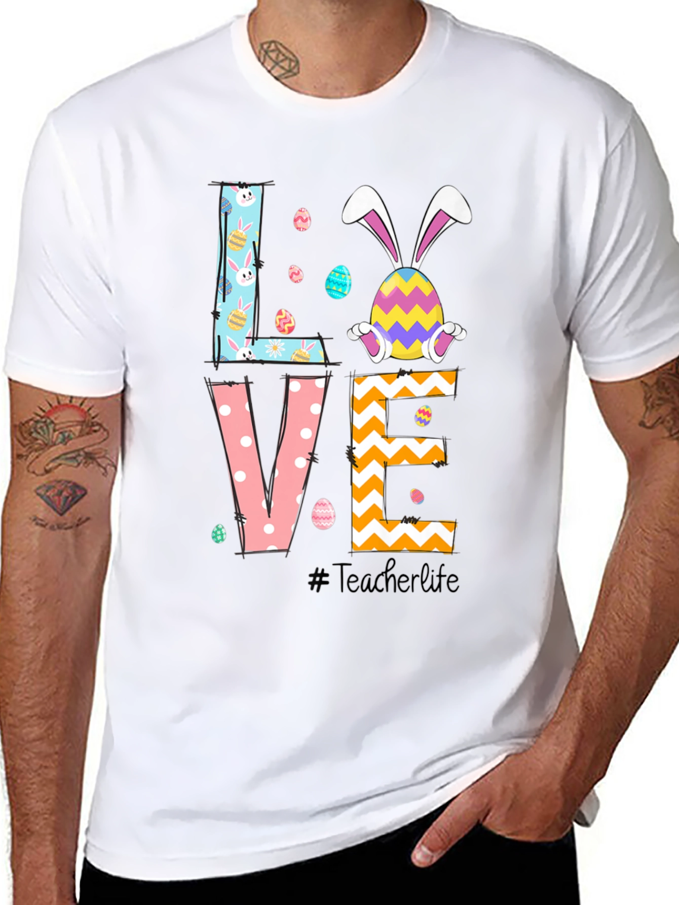 Easter LOVE T-Shirt - Teacher Life