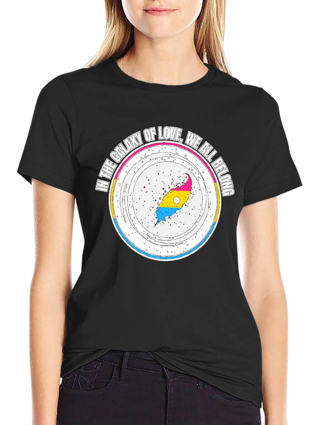 Galaxy of Love Pan Pride T-Shirt