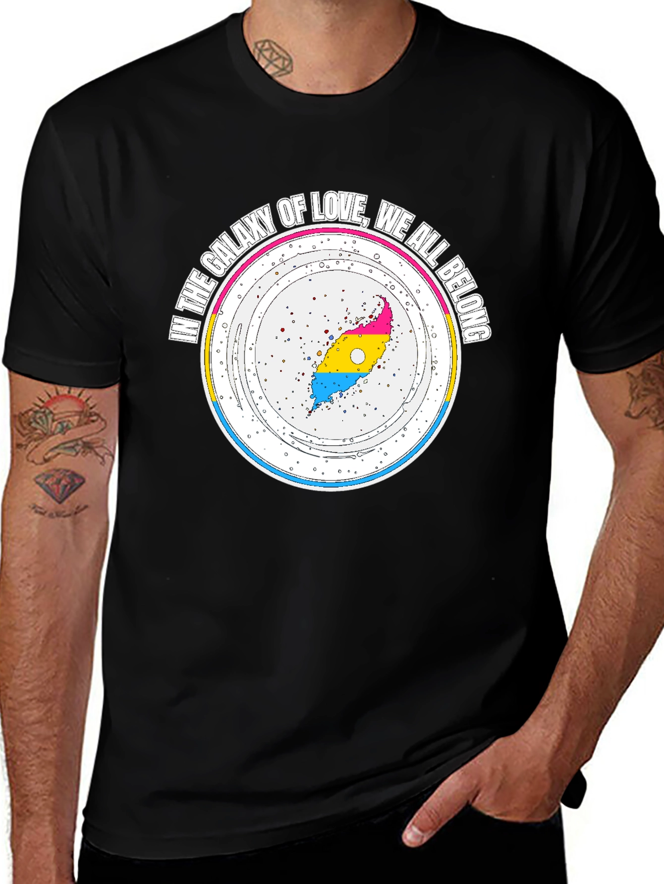 Galaxy of Love Pan Pride T-Shirt