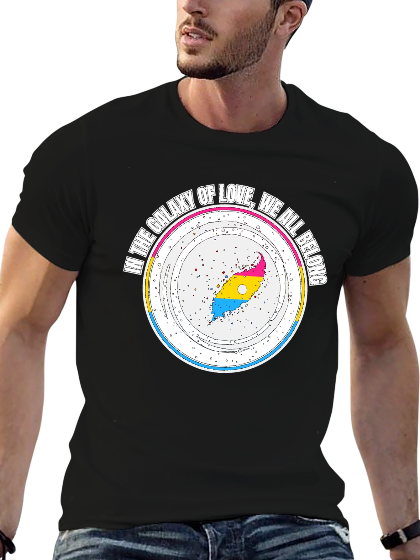 Galaxy of Love Pan Pride T-Shirt