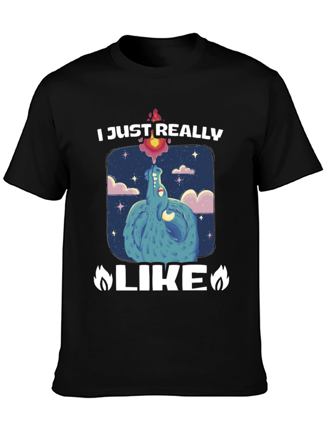 I Just Really Like Dragons T-Shirt