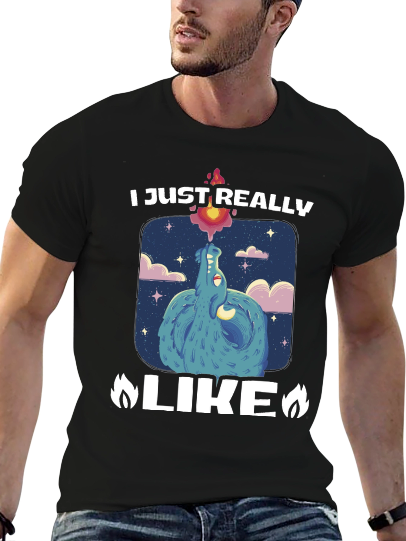 I Just Really Like Dragons T-Shirt
