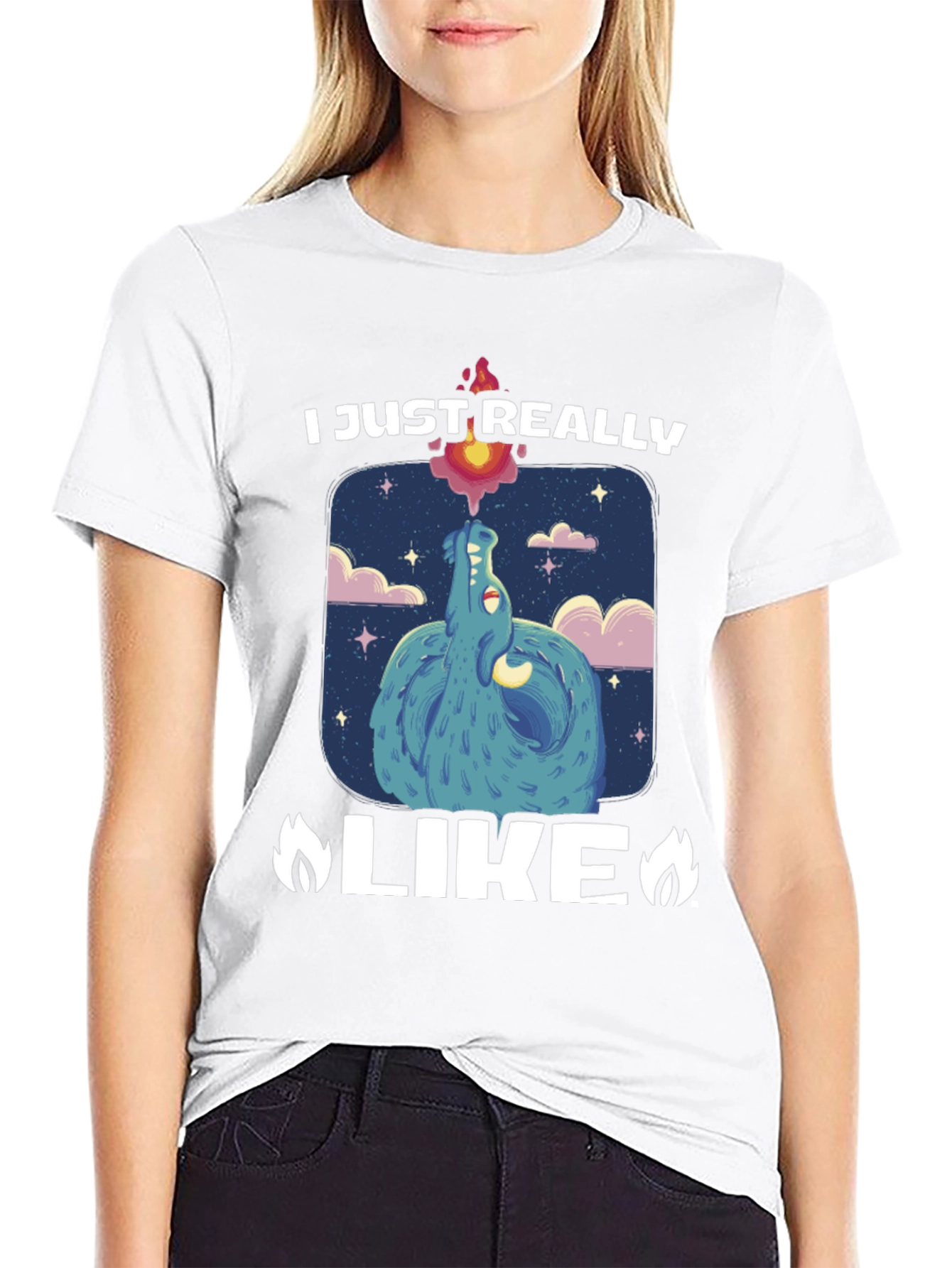 I Just Really Like Dragons T-Shirt