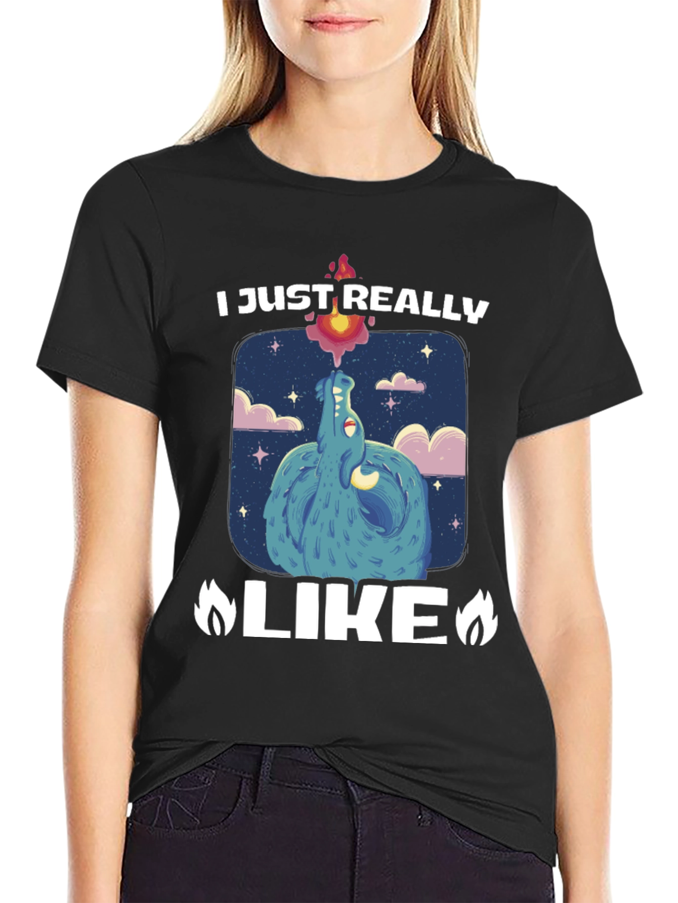 I Just Really Like Dragons T-Shirt