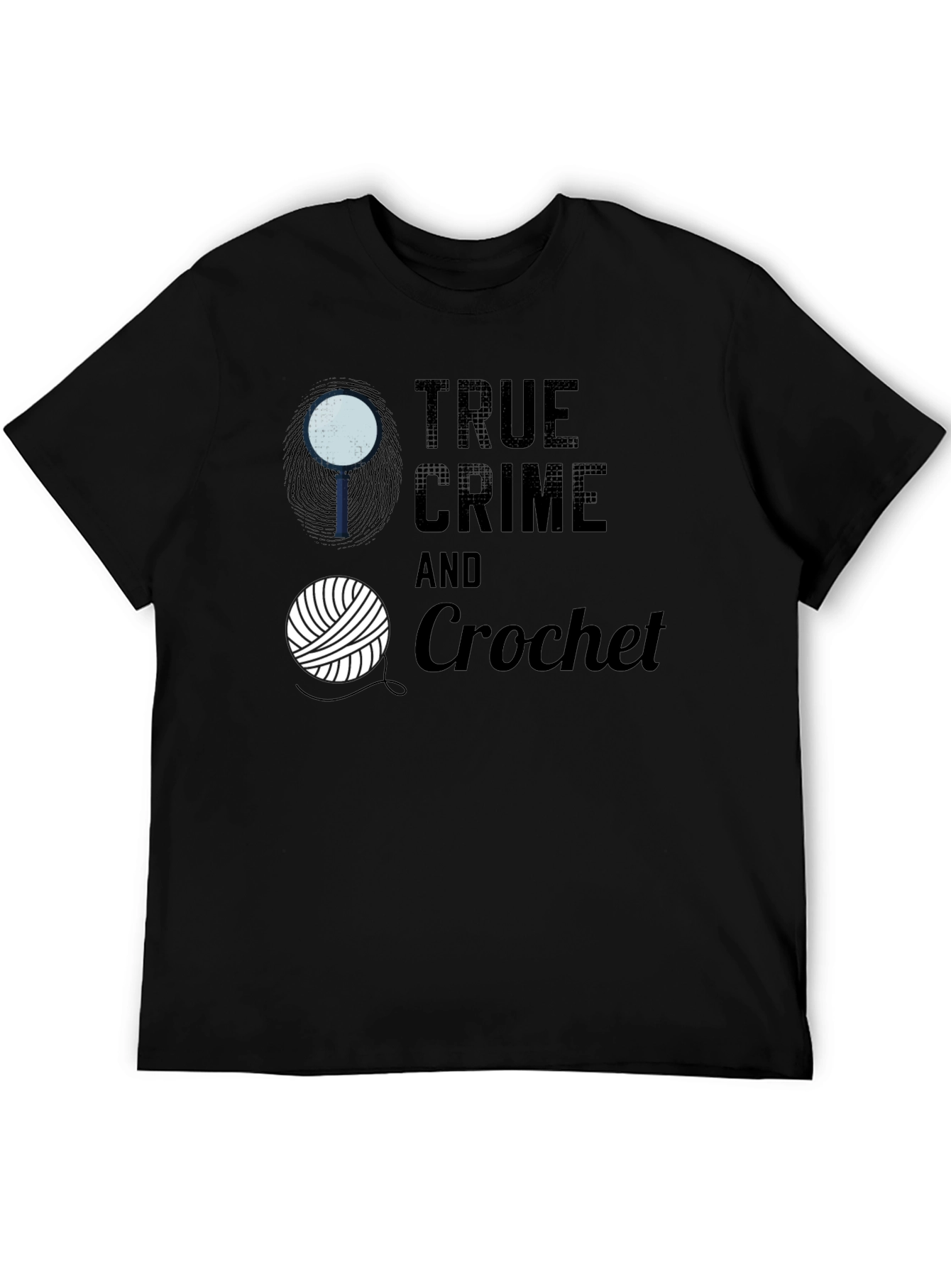 True Crime & Crochet Graphic Tee