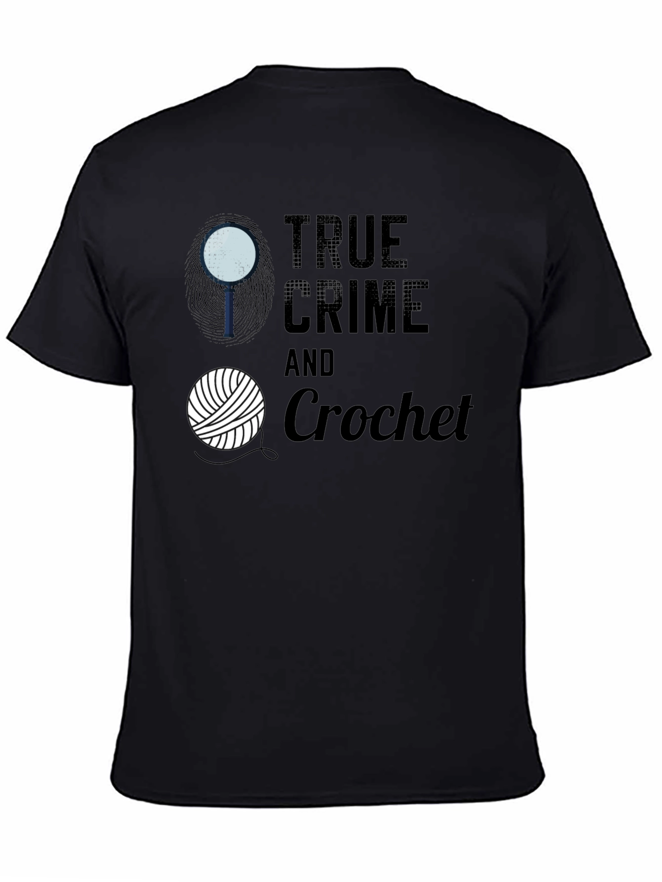 True Crime & Crochet Graphic Tee