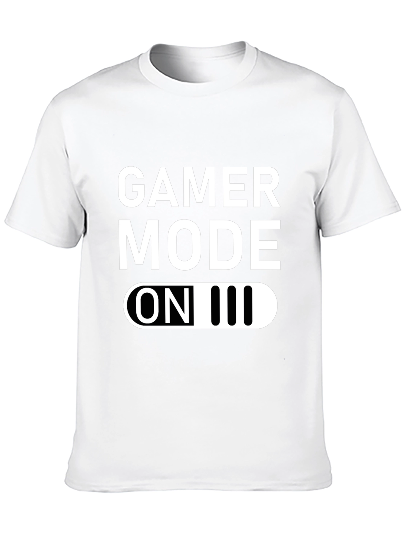 Gamer Mode ON Graphic Tee - Black