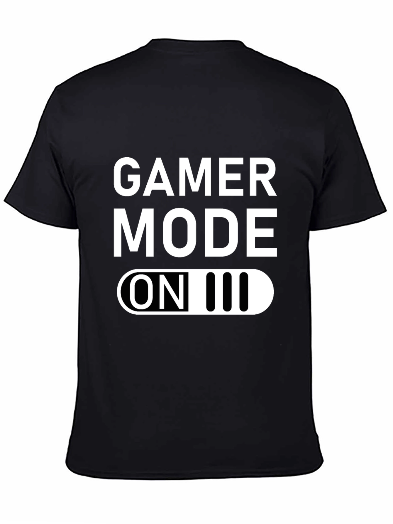 Gamer Mode ON Graphic Tee - Black