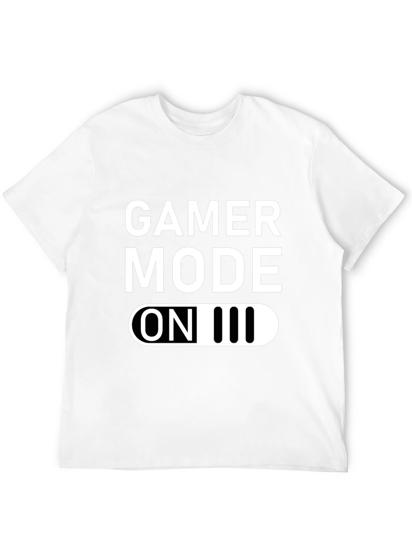 Gamer Mode ON Graphic Tee - Black