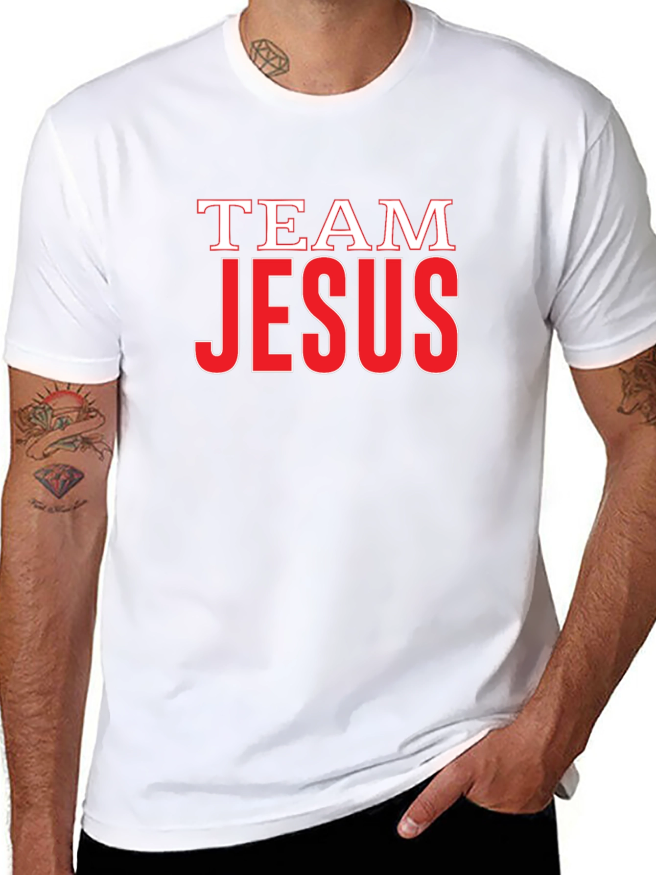 Team Jesus Graphic T-Shirt - Christian Apparel