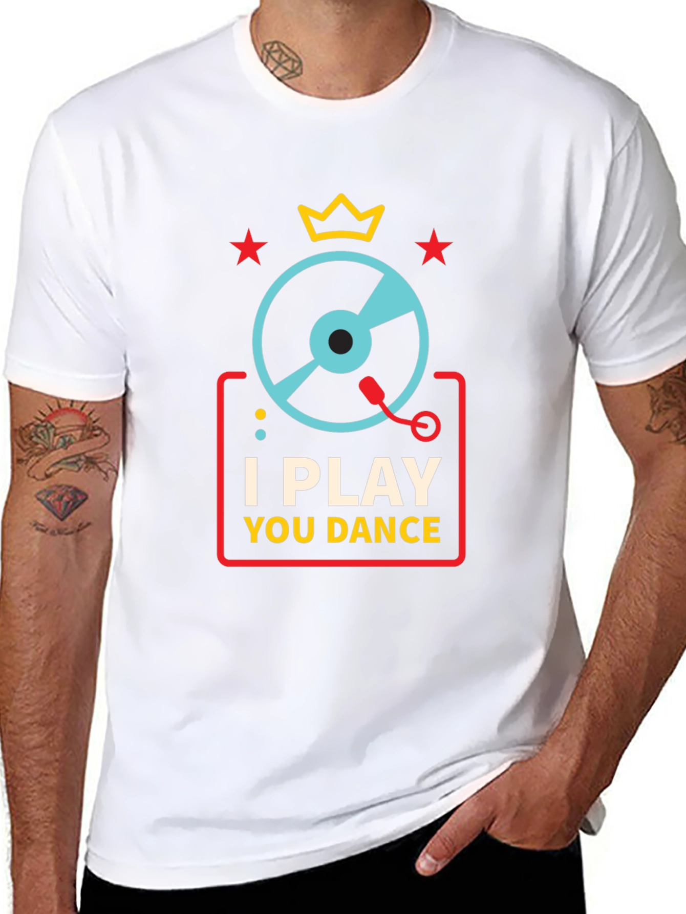 I Play You Dance Graphic Tee