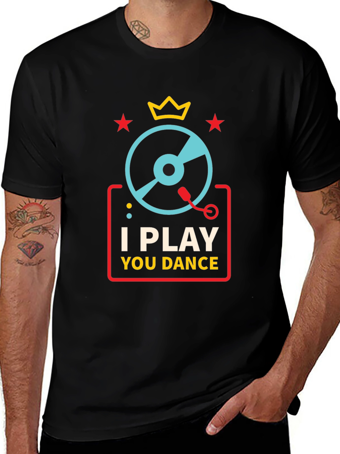 I Play You Dance Graphic Tee