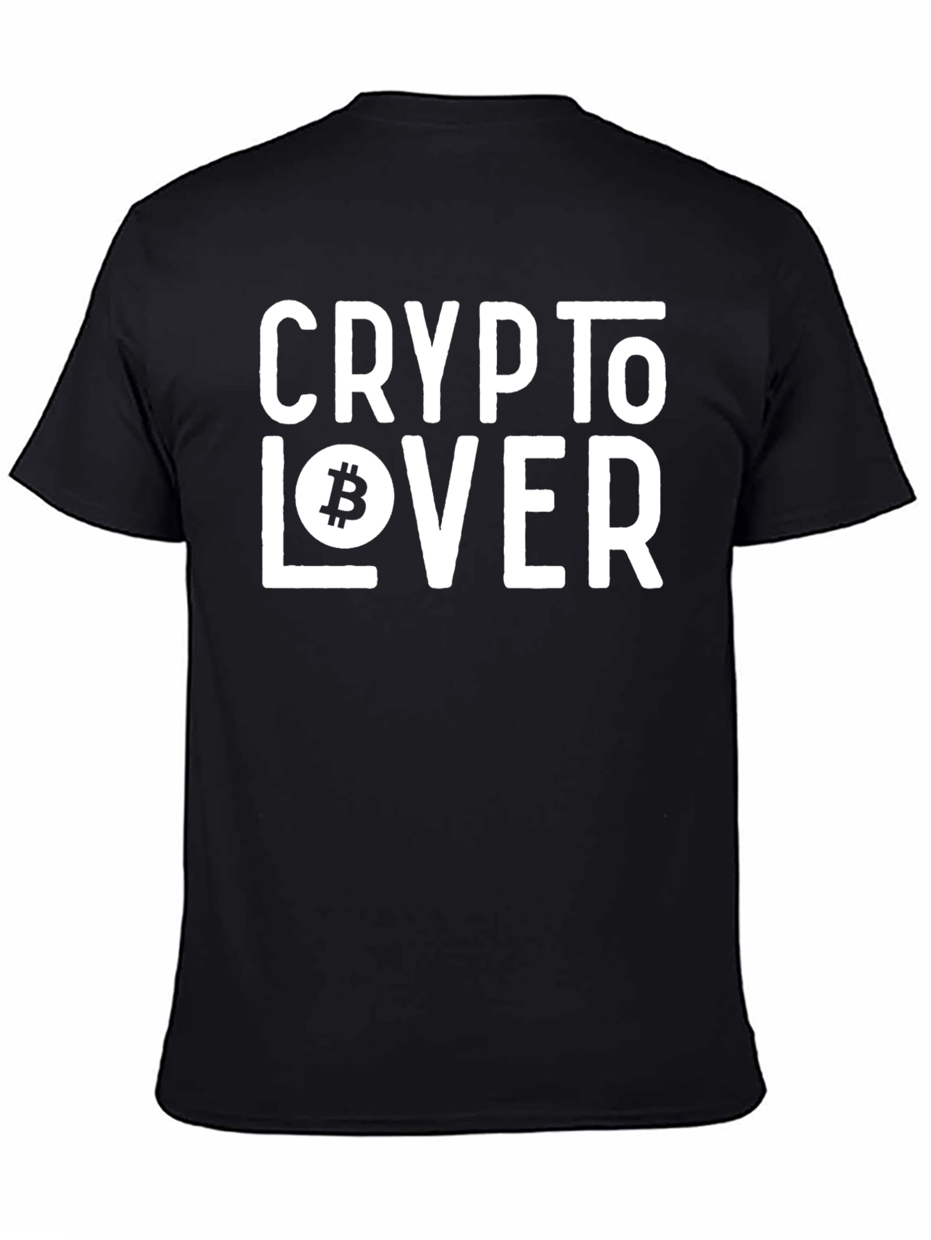 Crypto Lover Graphic Tee - Bitcoin Fan T-Shirt