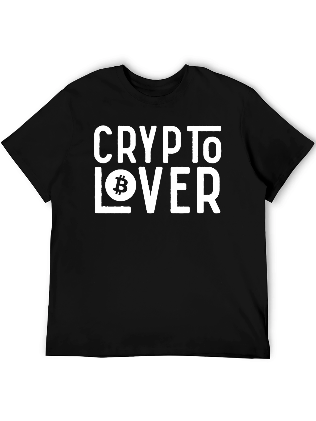 Crypto Lover Graphic Tee - Bitcoin Fan T-Shirt