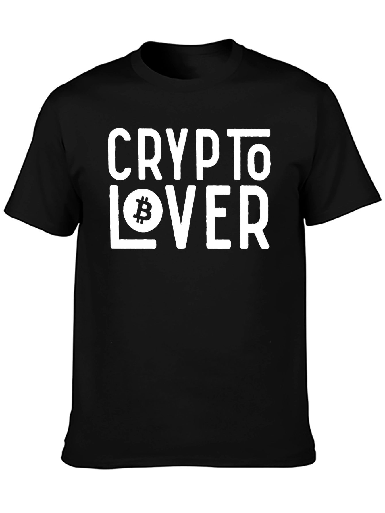 Crypto Lover Graphic Tee - Bitcoin Fan T-Shirt