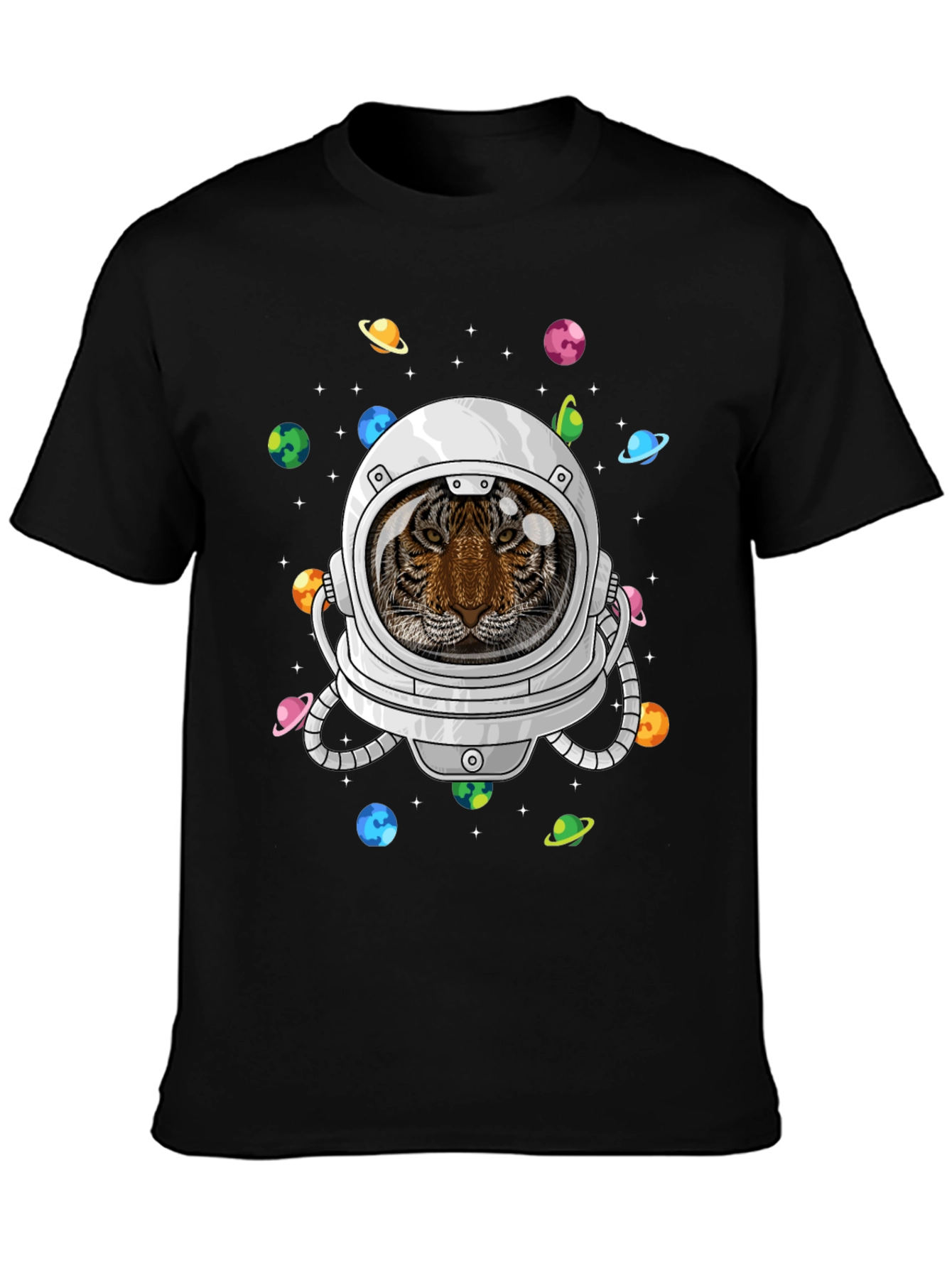 Astronaut Tiger Graphic Tee