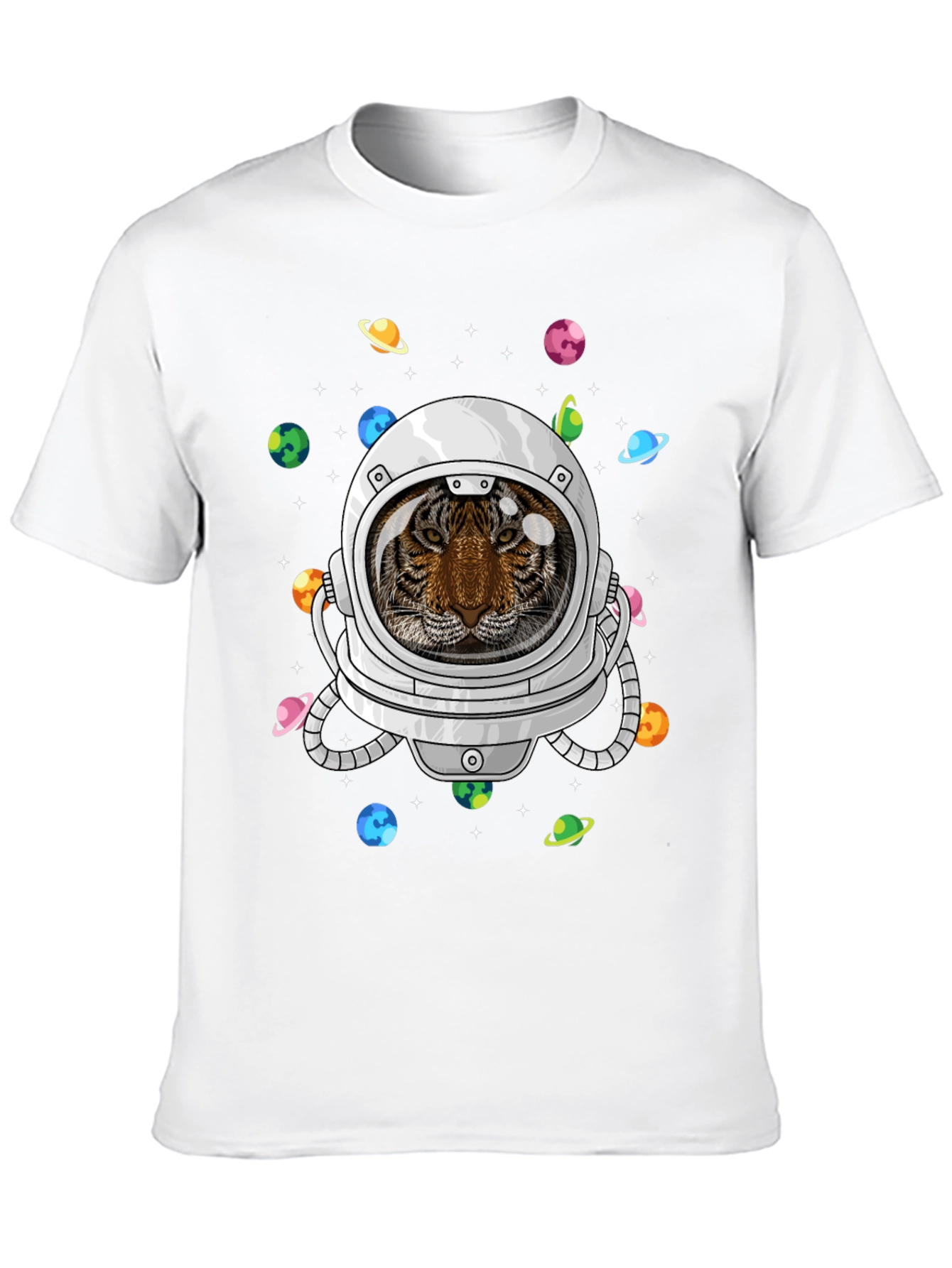Astronaut Tiger Graphic Tee