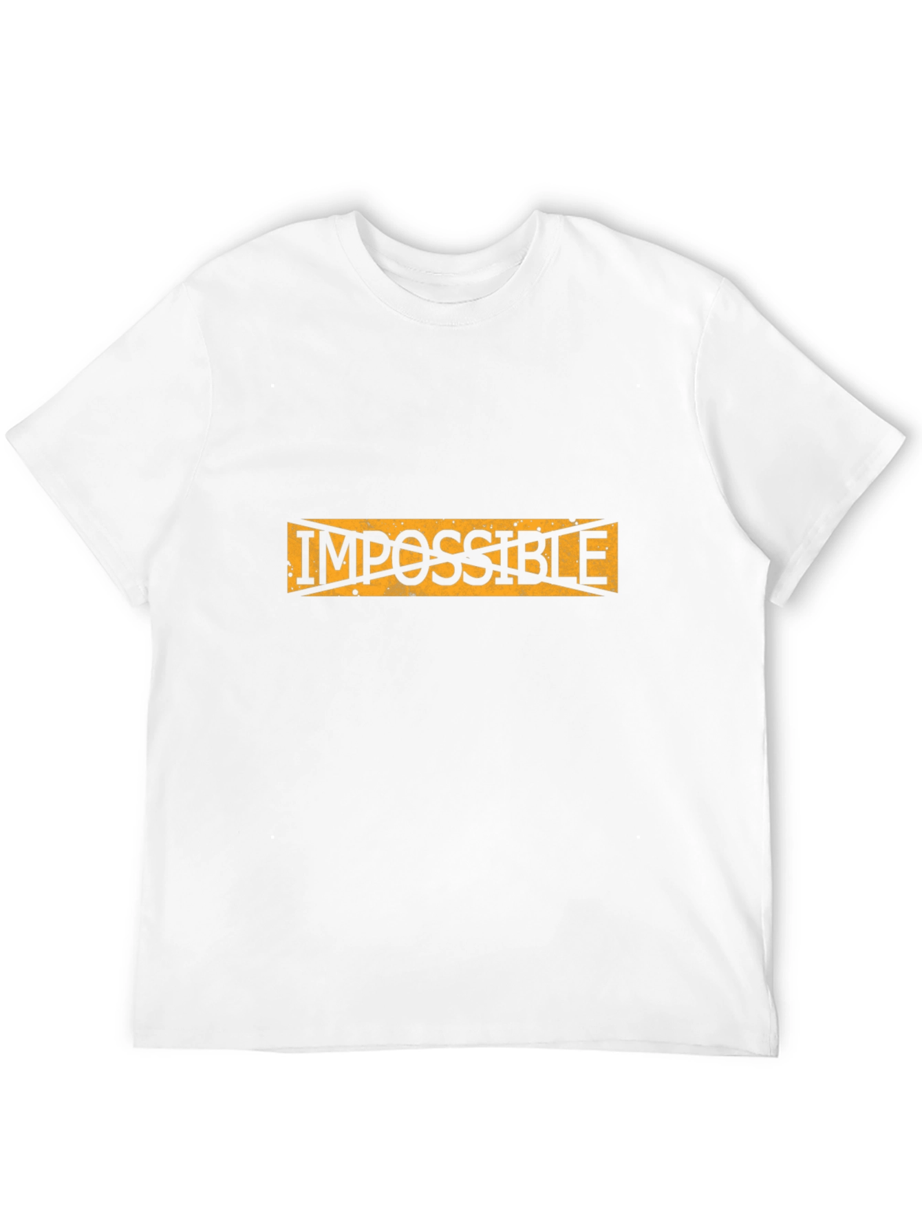 Motivational Impossible T-Shirt - Turn Challenges to Possible