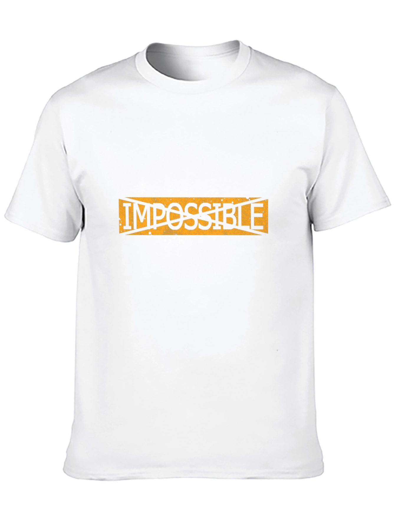 Motivational Impossible T-Shirt - Turn Challenges to Possible