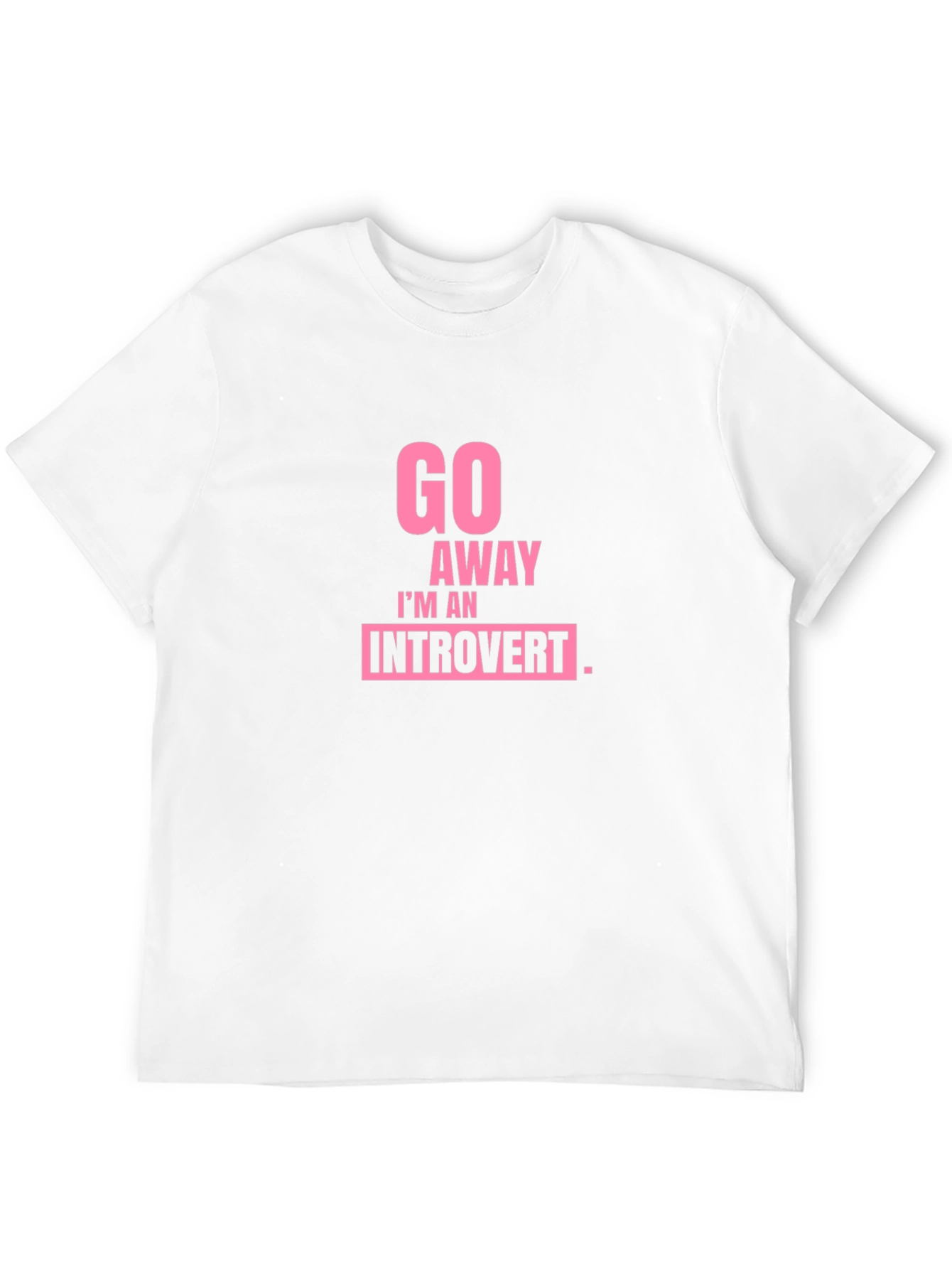 Introvert Graphic Tee - Funny Slogan T-Shirt