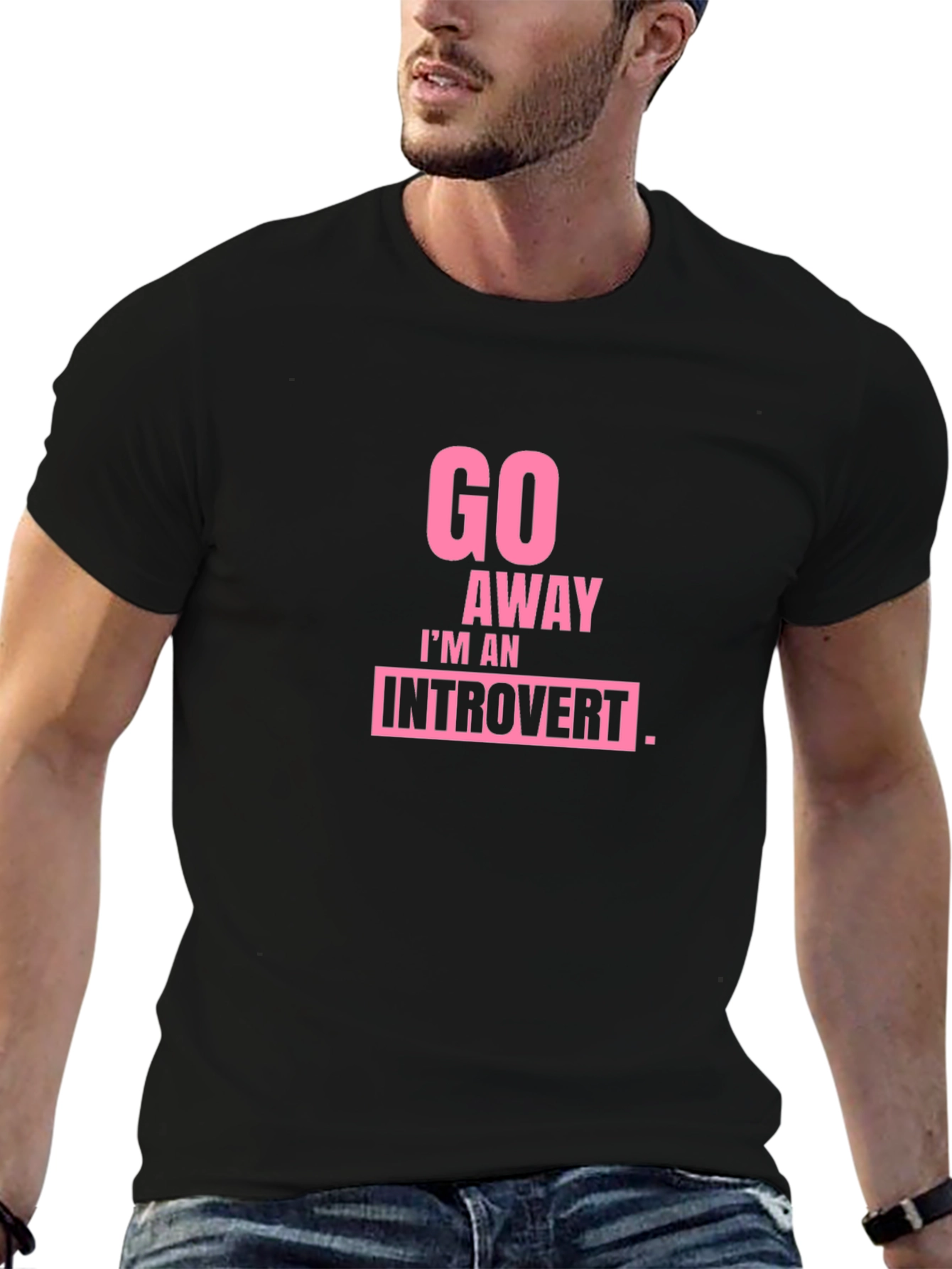 Introvert Graphic Tee - Funny Slogan T-Shirt